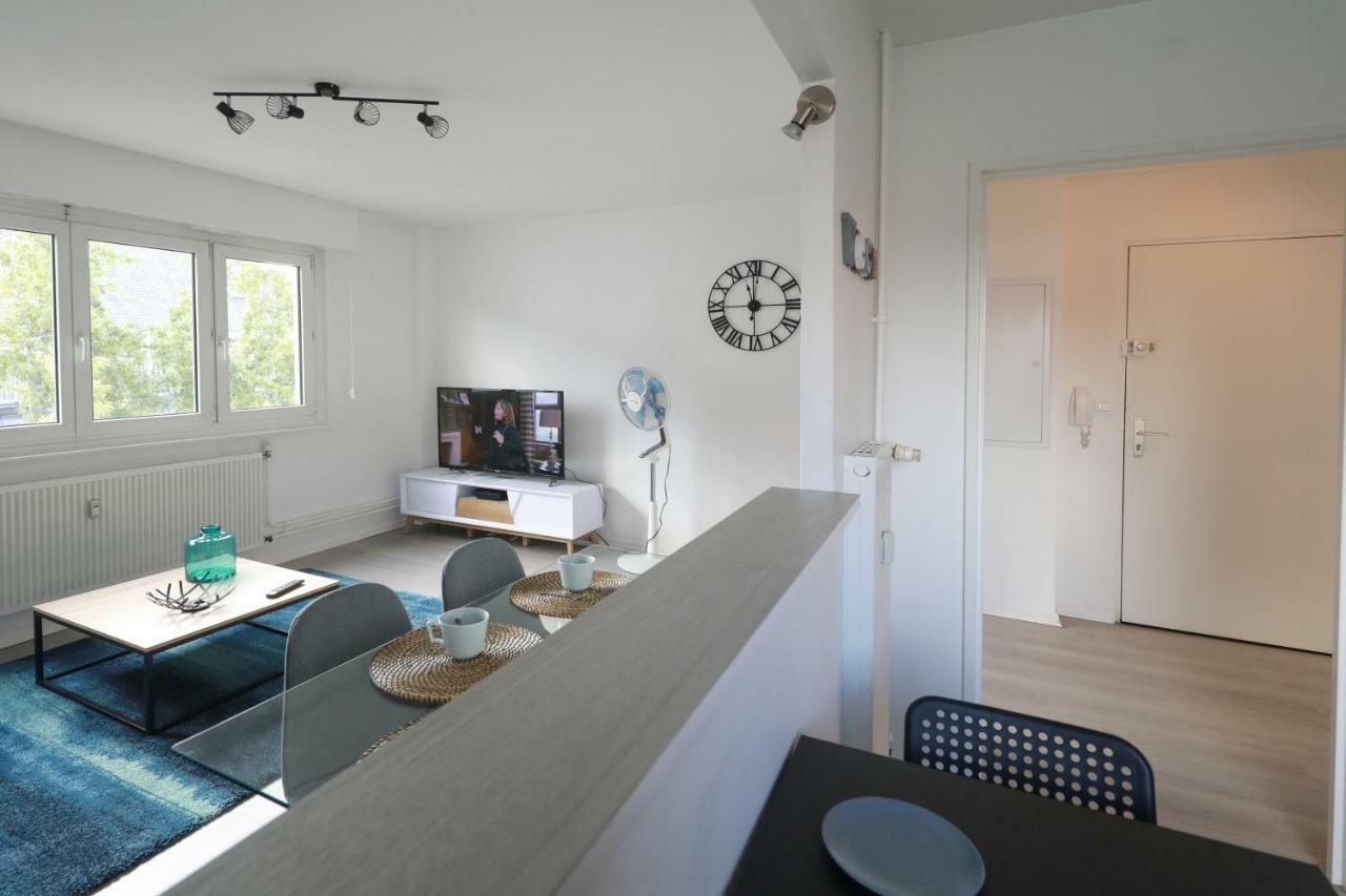 L'Etoile Du Nord - 1 Parking Gratuit Apartment Colmar Bagian luar foto